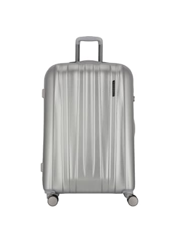 Polestream Moonrock 4 Rollen Trolley 78 cm mit Dehnfalte in silver brushed