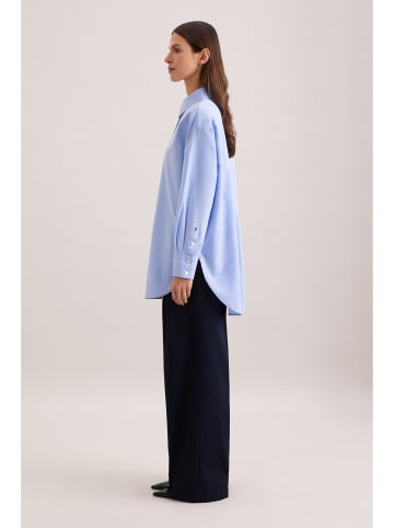 Seidensticker Hemdbluse Oversized in Hellblau
