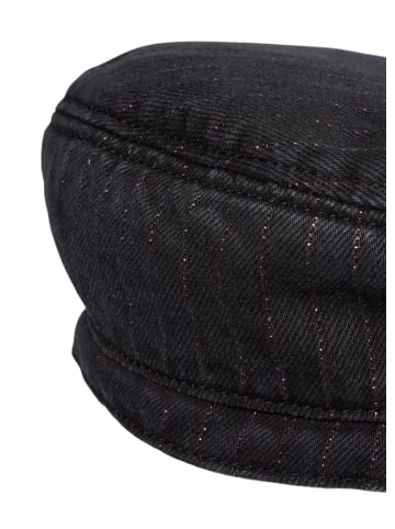 Marc O'Polo DENIM Nadelstreifen-Kappe in Dark Grey