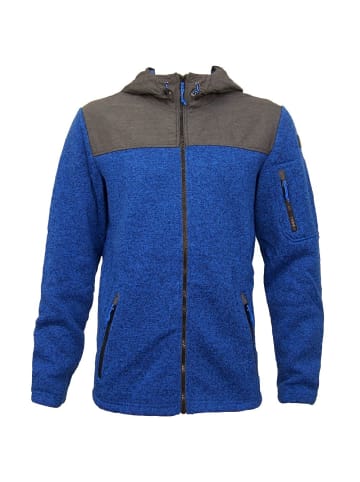 Icepeak Ted Strickfleecejacke in Blau