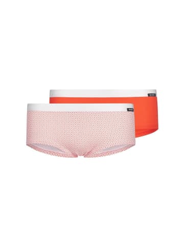 Skiny Slip 2er Pack in Rosa/Rot