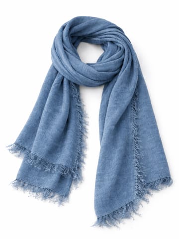 collezione alessandro Schal " Schmeichler " in blau