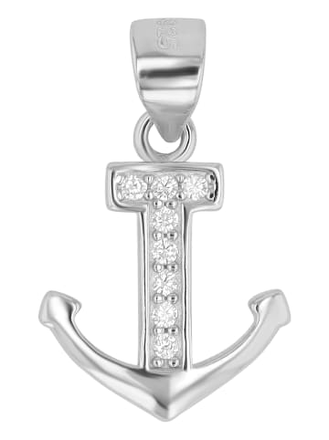Adeliás Damen Anhänger aus 925 Silber mit Zirkonia in silber
