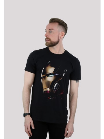 F4NT4STIC T-Shirt Marvel Avengers Endgame Iron Man Helm in schwarz