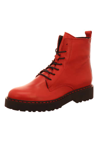 Bugatti Damenschnürrstiefel kalt flach  in  Rot