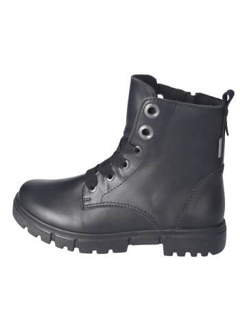 Ricosta Grundschule Warmfutter Stiefelette in schwarz