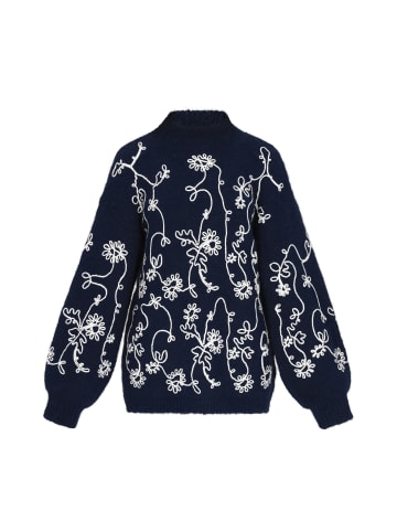 usha FESTIVAL Sweater in navy
