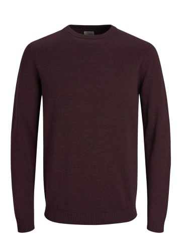 Jack & Jones Pullover BASIC KNIT in Rot