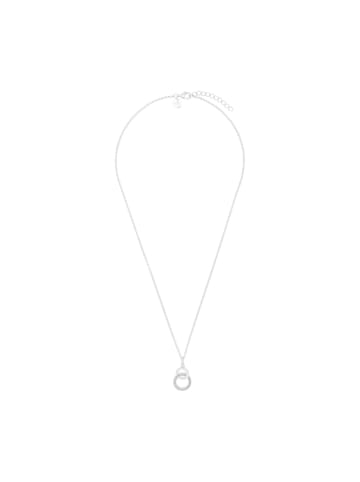 Tom Tailor Kette mit Anhänger Silber 925, rhodiniert in silber