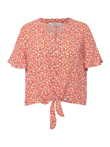 Studio Untold Bluse in papaya-orange