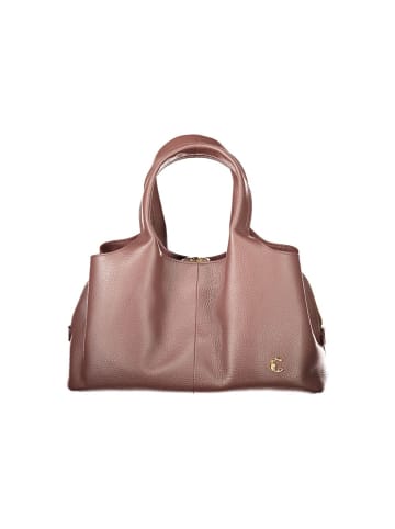 Braun Leder Damen Henkeltasche Nell