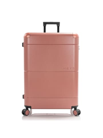 Heys Zen 4 Rollen Trolley L 76 cm mit Dehnfalte in coral