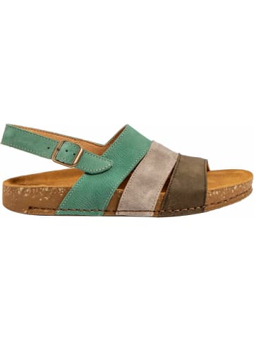 El Naturalista Riemchen Sandalen für Damen in beige