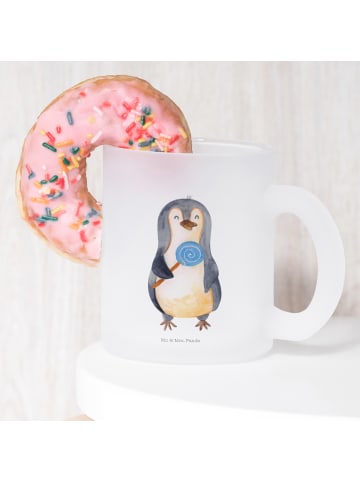 Mr. & Mrs. Panda Pott Pinguin Lolli ohne Spruch in Transparent