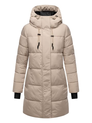 Marikoo Kurzmantel Kaituu XVI in Light Taupe