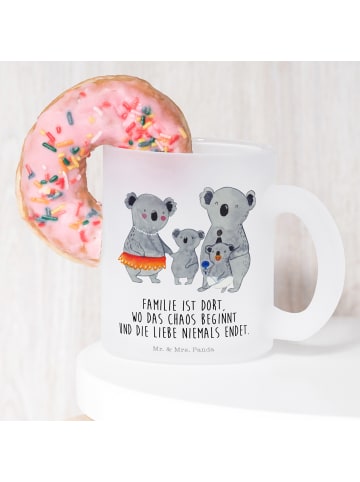 Mr. & Mrs. Panda Tee Tasse Koala Familie mit Spruch in Transparent