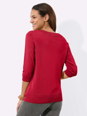 WITT WEIDEN 3/4-Arm-Pullover in rot