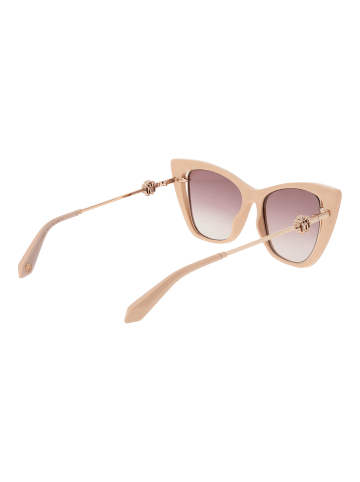 Roberto Cavalli Damen Sonnenbrillen Katzenauge Beige