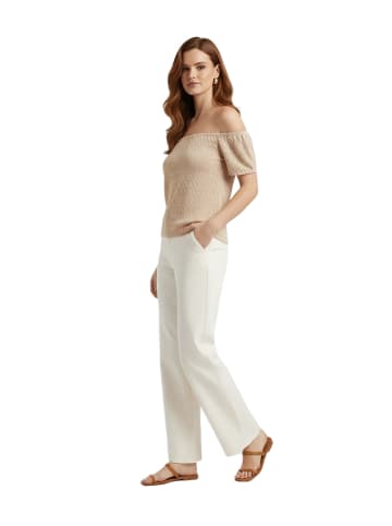 Alexa Dash Blouse in Beige