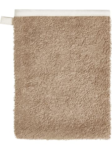 Playshoes Bademantel "Frottee-Waschhandschuhe Wildtiere" in Braun