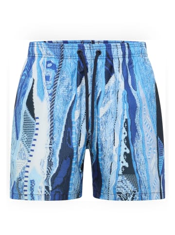 Carlo Colucci Shorts Ehart in Blau / Mehrfarbig