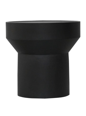 home24 Massiver Beistelltisch SPUNK in Schwarz