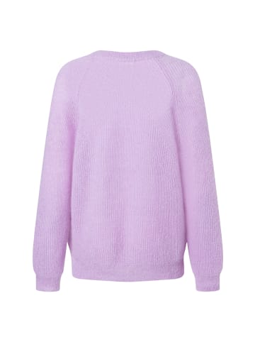 März Pullover Rundhals in Purple cre