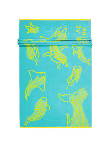 Vossen Vossen Strandtücher Free Ocean light azure - 0002 in light azure - 0002