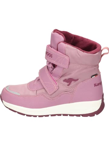 Kangaroos Freizeit Stiefel in grape/dk berry