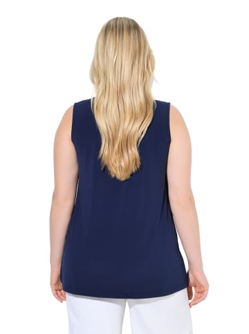 Ulla Popken Strick-Top in marine