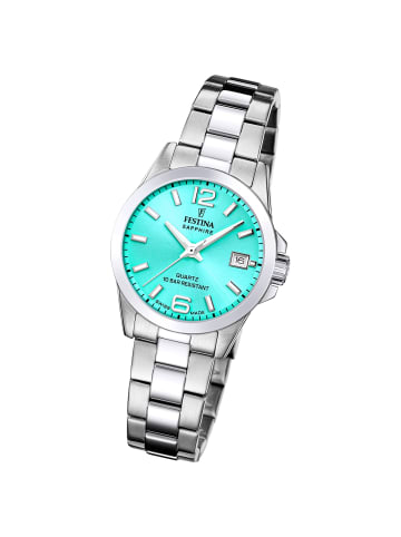 Festina Analog-Armbanduhr Festina Swiss Made silber klein (ca. 29mm)