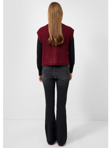 QS Strickjacke  in  3900_bordeaux