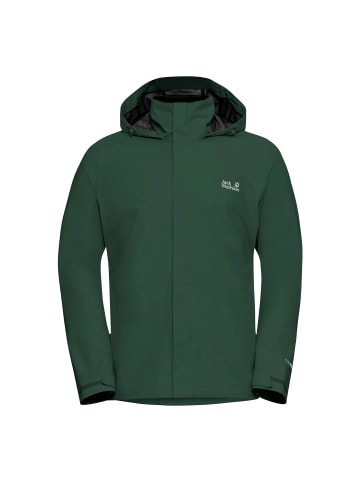 Jack Wolfskin Regenjacke Trailtime 2L Jacket in Dunkelgrün