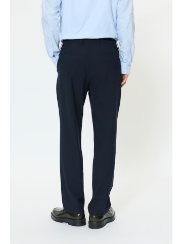 Matinique Casual Hose MAwesley Gerade Passform in Dark Navy