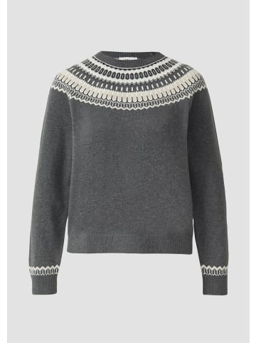 s.Oliver Strickpullover in 97W3_graphit