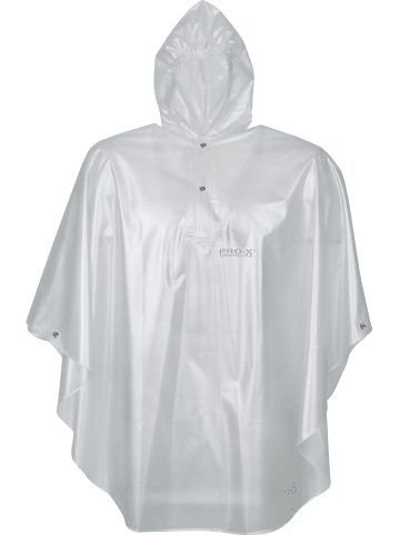 PRO-X elements Regenfolienponcho "RAINY" in Transparent