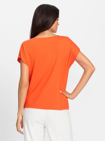 Heine Wasserfallshirt in orange