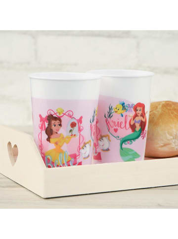 Geda Labels Trinkbecher Prinzessin 2er Set in Weiß - 330 ml