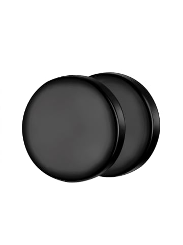 True Rebels Ohrringe aus Edelstahl in schwarz