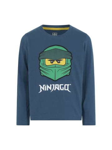 Legowear Langarmshirt in Dunkelblau