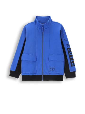 Coccodrillo Sweatshirt mit Reißverschluss in kobaltblau