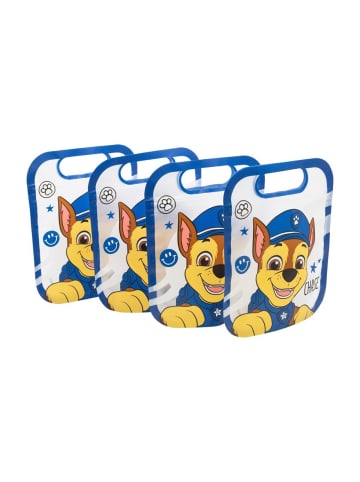 Paw Patrol Paw Patrol 4 Stück Snackbeutel mit Zip Verschluss in Mehrfarbig