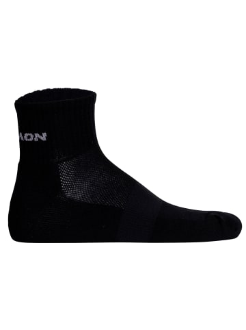 SALOMON Socken 2er Pack in Schwarz
