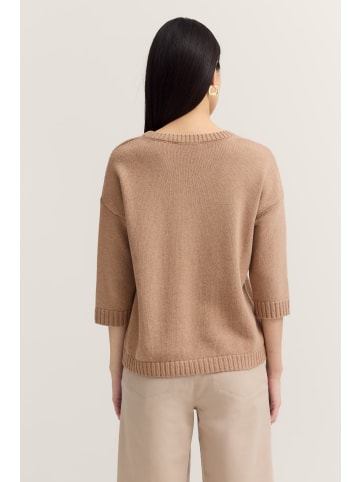 Bugatti Pullover Rundhals in 50-beige