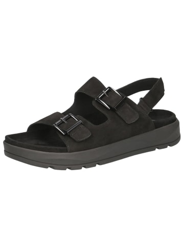 Caprice Sandale in BLACK SUEDE