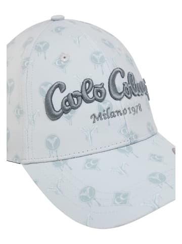 Carlo Colucci Baseball Cap Dengel in Grau