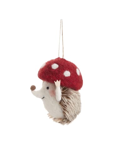 Butlers Butlers Baumanhänger HANG ON Igel mit Hut in Rot