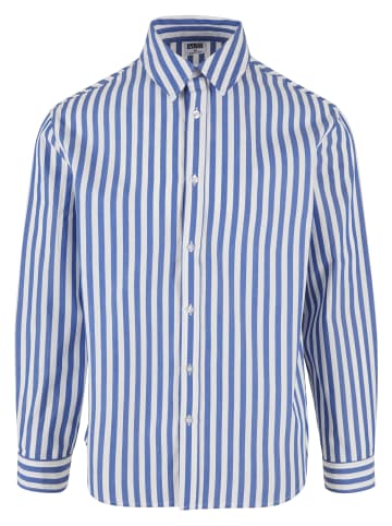 Urban Classics Urban Classics Herren Striped Summer Shirt in white/blue