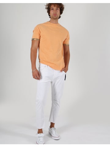 miracle of denim Hosen Adriano Tapered Fit in White