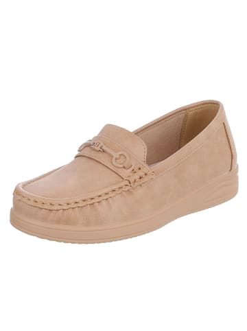 Ital-Design Halbschuh in Hellbraun